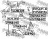 FEBEST VWAB-005 Control Arm-/Trailing Arm Bush